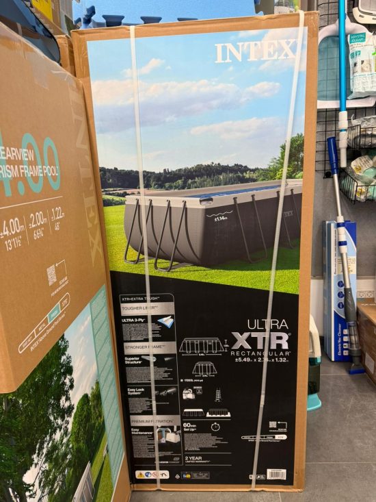 בריכת אינטקס 549X274X132 דגם INTEX 26356 קרטון אריזה