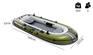 סירת INTEX 66333 SeaHawk – קלה לנשיאה ולאחסון