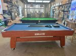 שולחן ביליארד 7 פיט CROWN EAGLE בעיצוב קלאסי