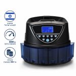 מכונה מקצועית לספירת מטבעות שקלים וממיין מטבעות דיגיטלי מהיר לעסקים