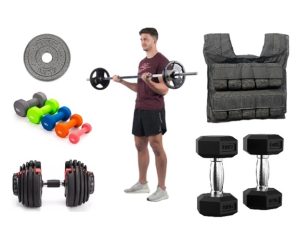 משקולות - כל סוגי המשקולות! משקולות יד, משקולות ריצה, משקולות צלחת, משקולות גומי, משקולות אולימפיות, משקולות אוניברסליות, משקולות ניאופרן, מוטות משקולות, וסט משקולות, אפוד משקולות.