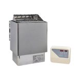 תנור לסאונה יבשה 9KW עם פיקוד חיצוני