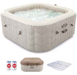 ג'קוזי מתנפח INTEX 28446 לחצר, למרפסת ולגג (בכפוף לאישור) – מתאים לשימוש חוץ