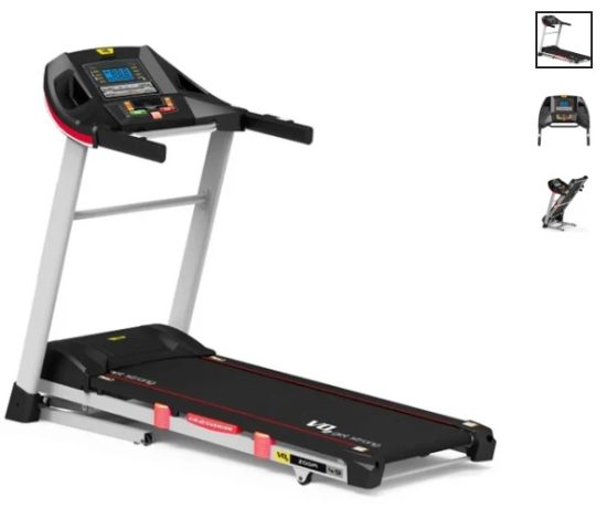 מסלול ריצה VO2 Zoom49 – הליכון ביתי מתקפל לאימון כושר