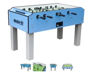 שולחן כדורגל חוץ BEACH – שולחן כדורגל חיצוני איכותי למרפסת, חצר וגינה