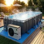 משאבת חום Full Inverter לחימום בריכת אינטקס ל-30 מעלות בשיא החורף