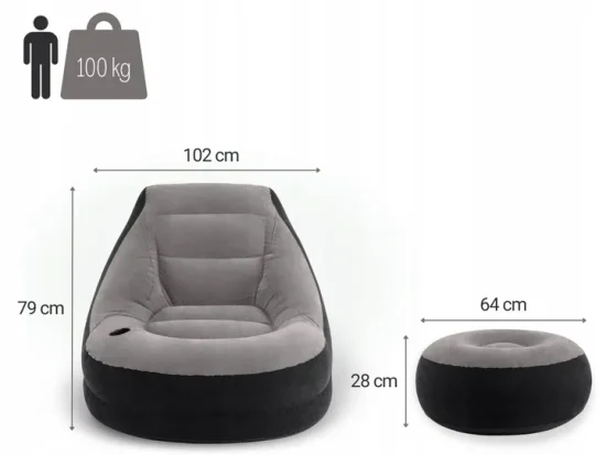 ספה מתנפחת אינטקס 68564