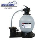 משאבת חול מוסטנג 5000 גלון - משאבה עם מסנן חול 5000 MUSTANG מוסטנג