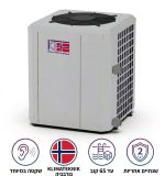 משאבת חום אינוורטר לבריכה 32KW דגם KT32 TOP לחימום בריכות עד 65 קוב מעל 30 מעלות