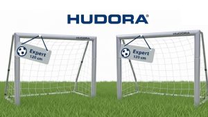 זוג שערי כדורגל HUDORA 120X80 ס"מ